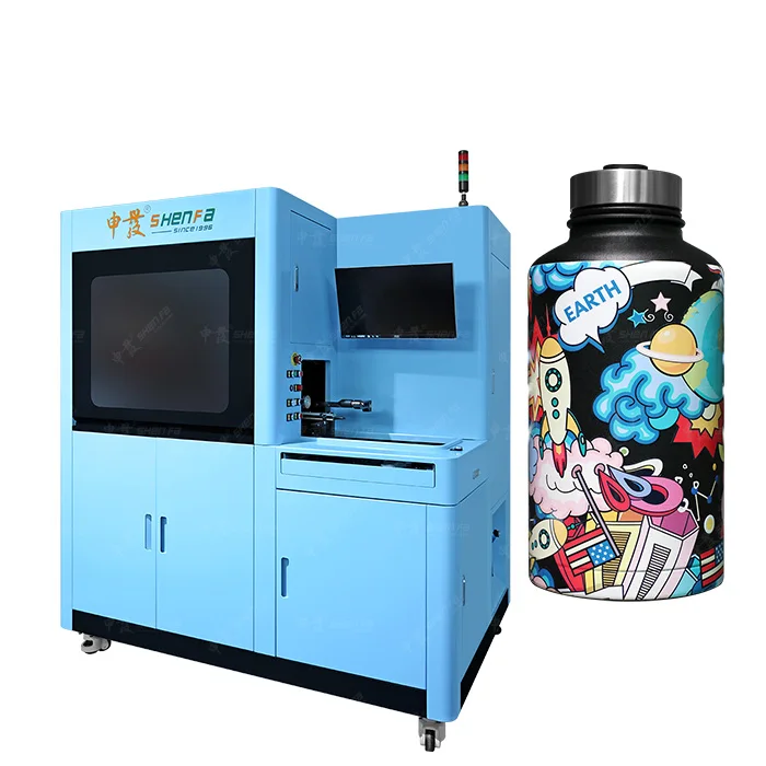 75pcs / Min Automatic Screen Printing Machine For Plastic Coffee Disposal Cup