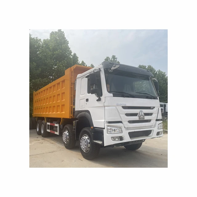 SINOTRUK HOWO 371 horsepower 8X4 heavy duty diesel used dump truck originally from China