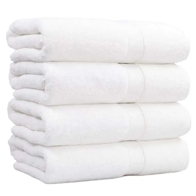 High Quality Cotton White Hotel Towel Sets Hotel Towels Bath 100