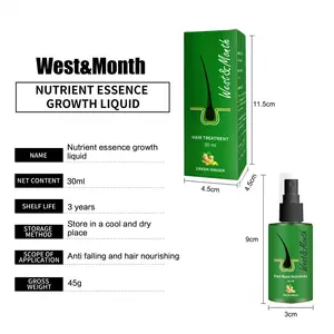 Hair Growth Serum Spray Treatment Scalp Follicle Anti Hair Loss Natural Beauty Health Hair Care Fast Growth Liquid