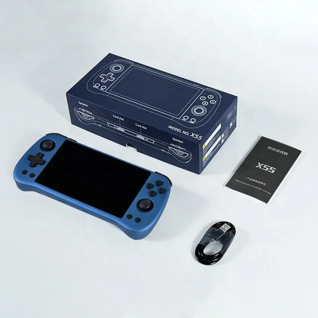 Powkiddy X55 - Versatile Linux Game Player with a 5.5 Inch