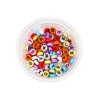Round colored black English beads
