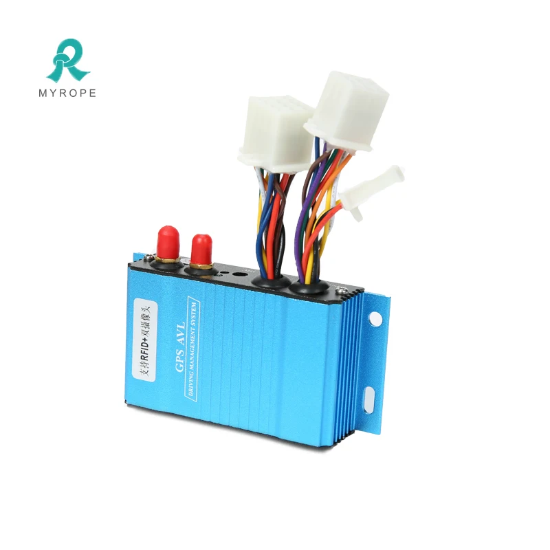 4G Weight Sensor GPS Tracker 2 Ports RFID  Fuel  Monitoring Gps with Fuel Sensor for Trucks