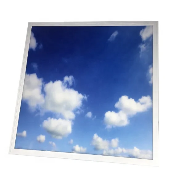 620X620mm Square Blue Sky Cloud led Panel Light 36W 40W  for Hospital Office Home Led Panel Ceiling Light
