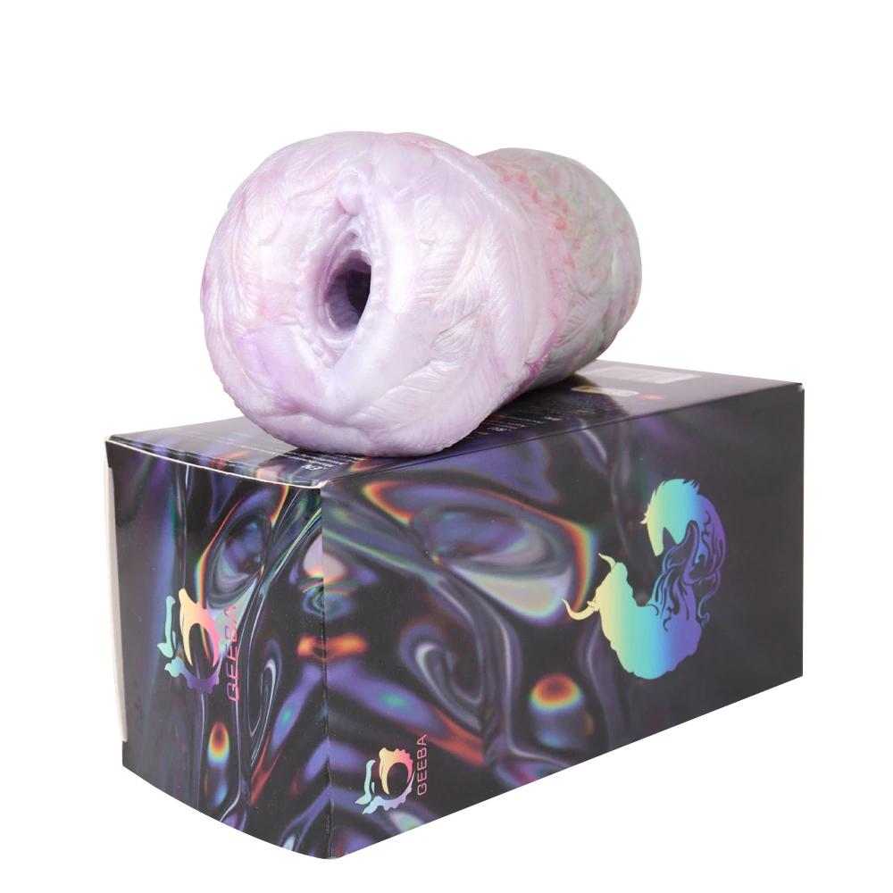 GEEBA Jungle Beast Shape Male Masturbator Cup Real Vaginal Pocket Pussy Sucking Adult Sex Toys for Men Shop 18+