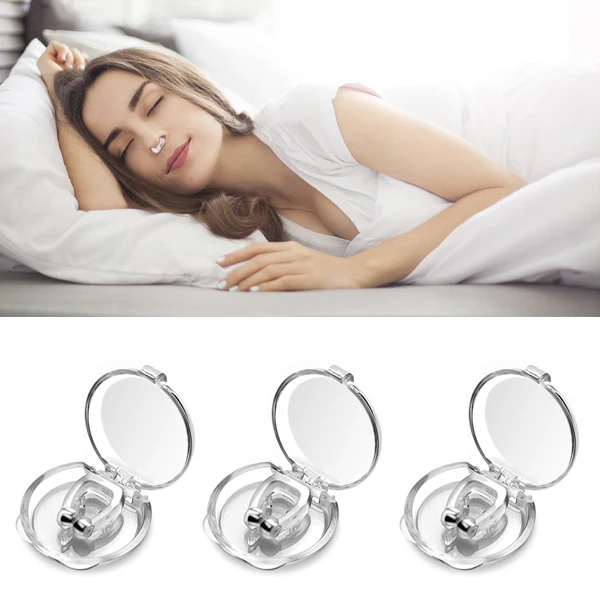 Rin up Anti Snoring Device Breathing Shaper Magnetic Anti Snoring Nose Clip for Breathing