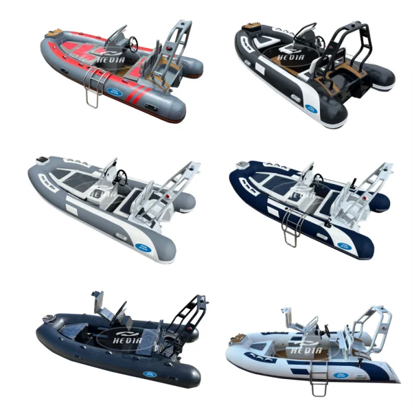 8m Rib 8m Luxury Yacht PVC Inflatable Rib Boat Aluminum Hull RIB800 for ...