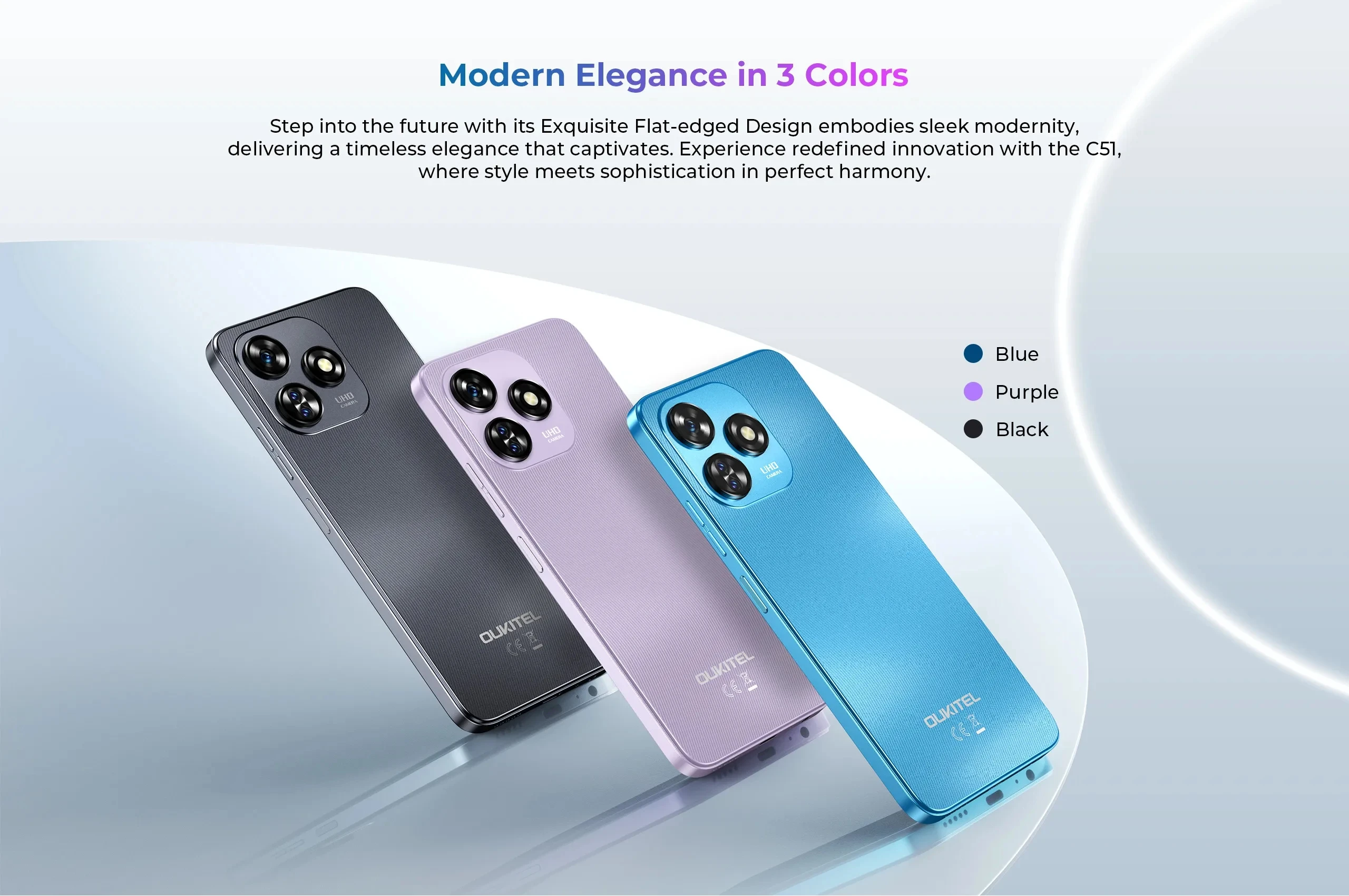 Oukitel C51 Smartphone - 5150mah Battery & 6.8-Inch Display
