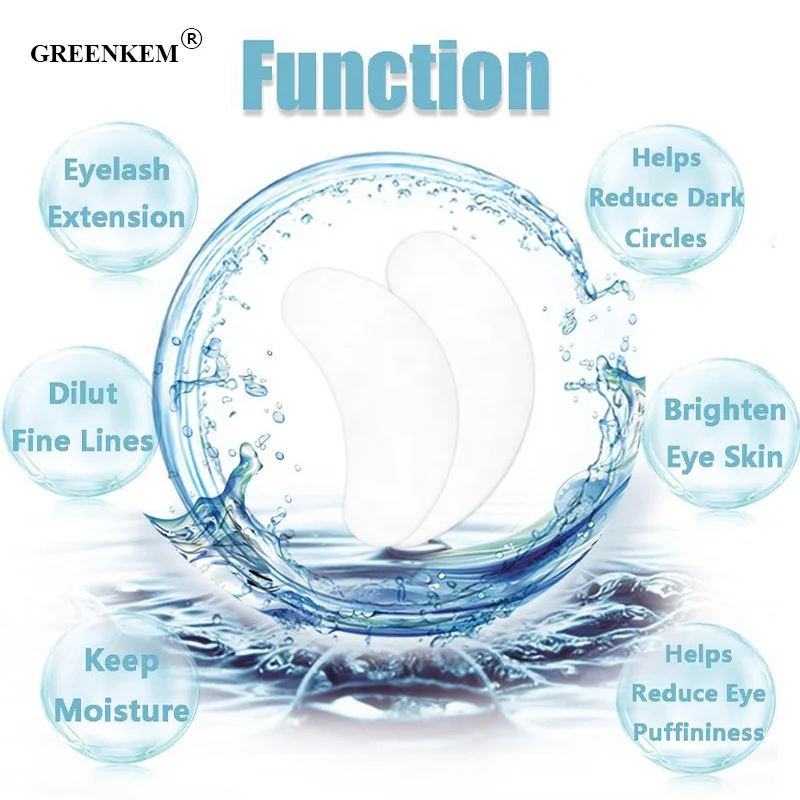 Патчи гелевые под глаза для наращивания ресниц, бумажные стикеры, инструменты для макияжа, подушечки для глаз