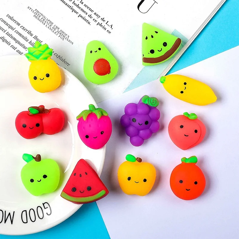 fruit mochi squishies