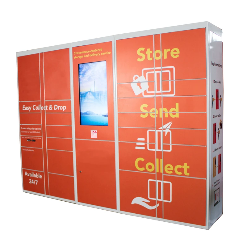 Winnsen Accept Customized Smart Parcel Locker Intelligent Parcel Locker in Multi Language Parcel Delivery Lockers