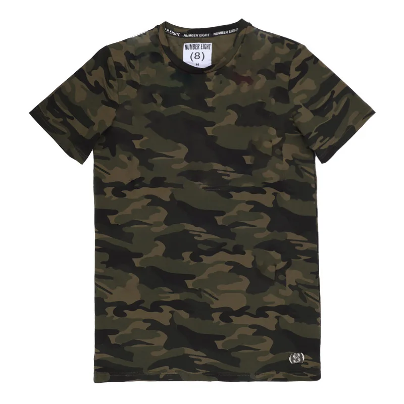 green camouflage t shirt