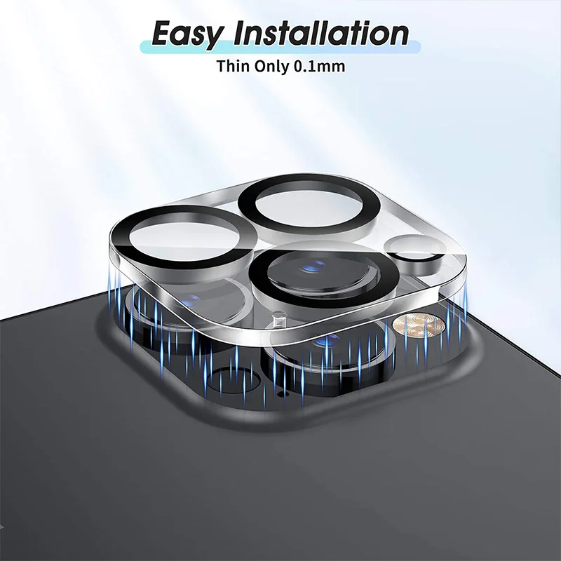 HD Clear Camera Lens Protector Tempered Glass Screen Protector for iPhone 16 15 Pro Max 14 13 12 11 Xr Xs Max 7 8 Redmi Note 11