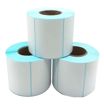 Thermal Label Customized Waterproof 4*6 58*30 and 100*150 Logistics and Transportation Label