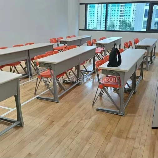 Hot Selling Classroom Table and Chair Set Desk and Chair for University
