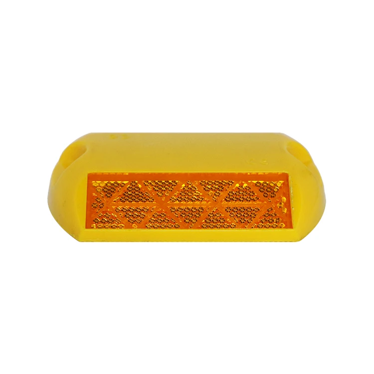 ABS Plastic Reflective Stud Cats Eye Flush Surface Reflective Cats Eye Pavement Road Stud Ojo De Gato