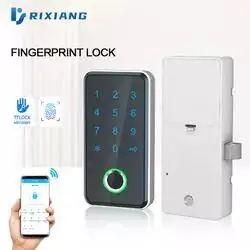 Smart Keypad Code Digital Number Furniture Biometric Rfid Locker Digital Drawer Smart Finger Print Fingerprint Cabinet Door Lock