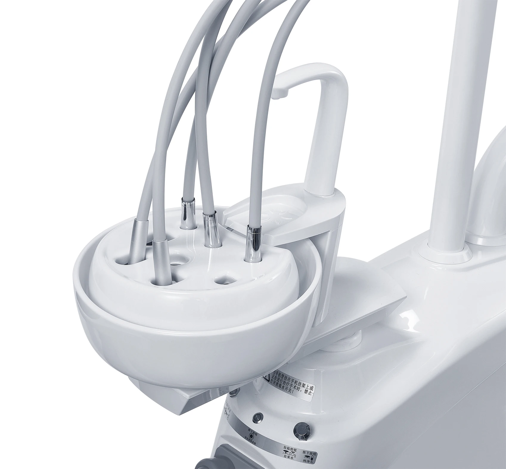 GD-S800 Electric Dental Unit with Disinfection Handpiece Pipelines and Soft Lifting System Safety Features Included
