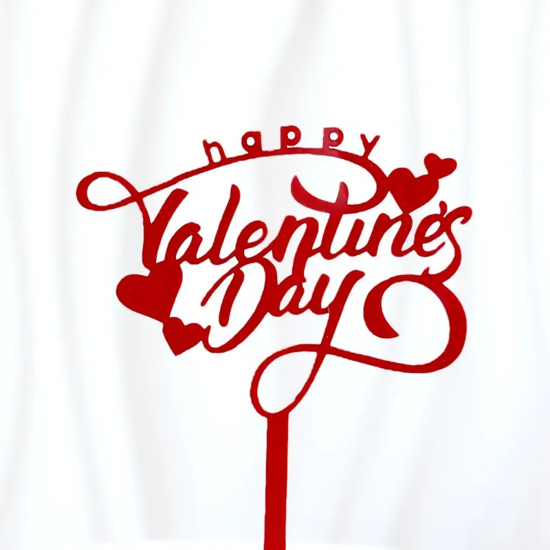 product instagram style happy valentines day acrylic cake decoration valentines day acrylic baking cake topper510-4