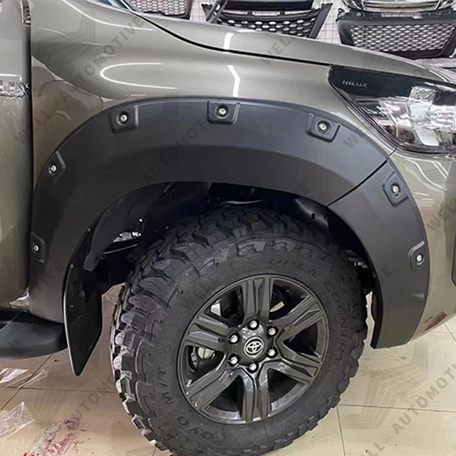 Hot Sale Offroad Replacement Parts Abs Modified Fenders Paint Black