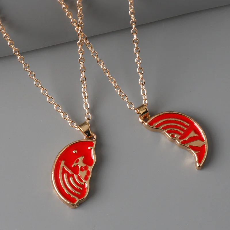 Metal Kamen Rider Necklace - Broken Necklace Eagle Eye Logo