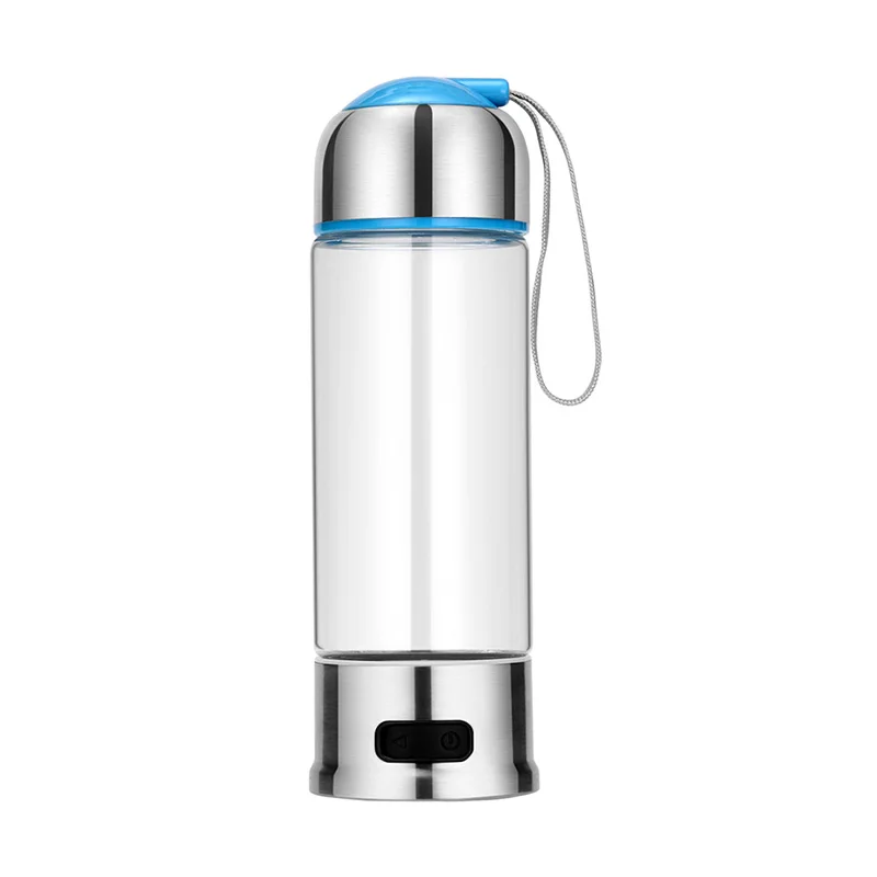 Titanium platinum coating portable hydrogen water bottle portable