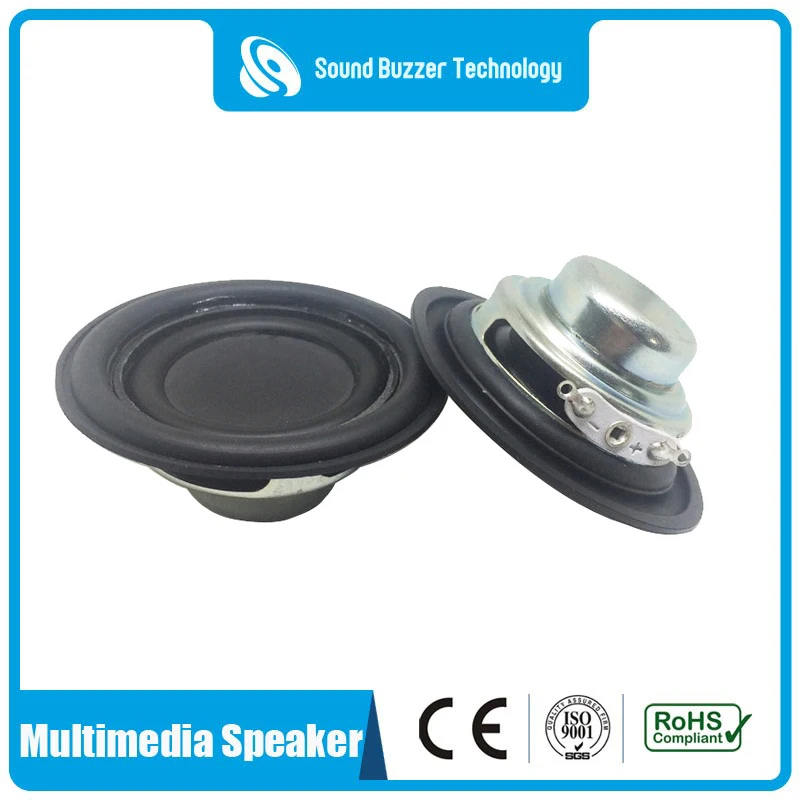 Portable Mini Speaker Passive 40mm with 53mm Radiator 4 Ohm 4w Raw Speaker Drivers