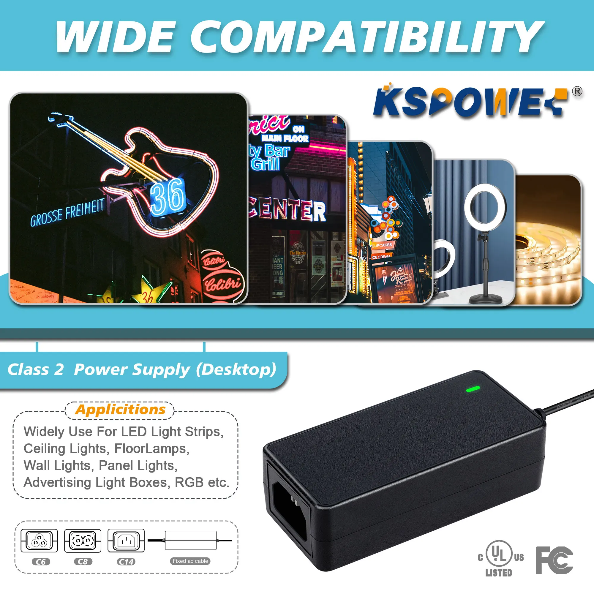 Free Sample Desktop Switching Power Adapter AC/DC 5V 8V 12V 24V 48V 0.5A 1A 2A 3A 4A 5A 6A 8A 10A 15A Power Adapter