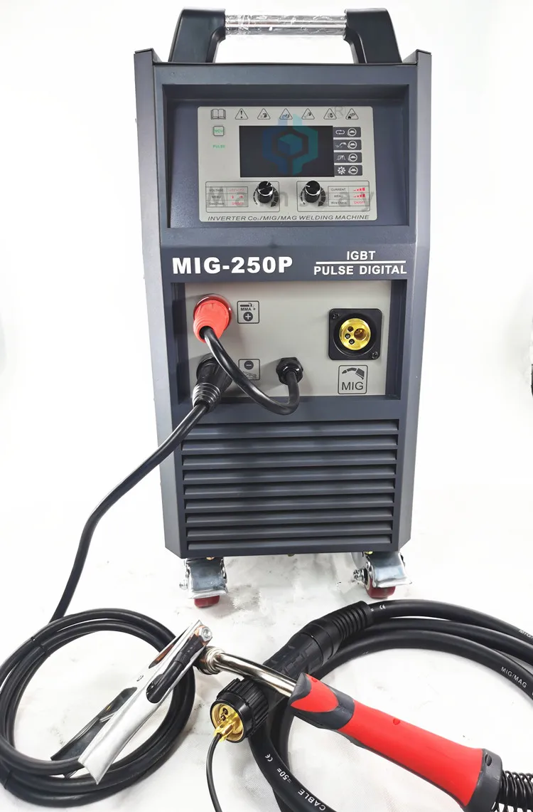 250amp Portable Synergic Pulse Mig Welder Maquinas Aluminum Max