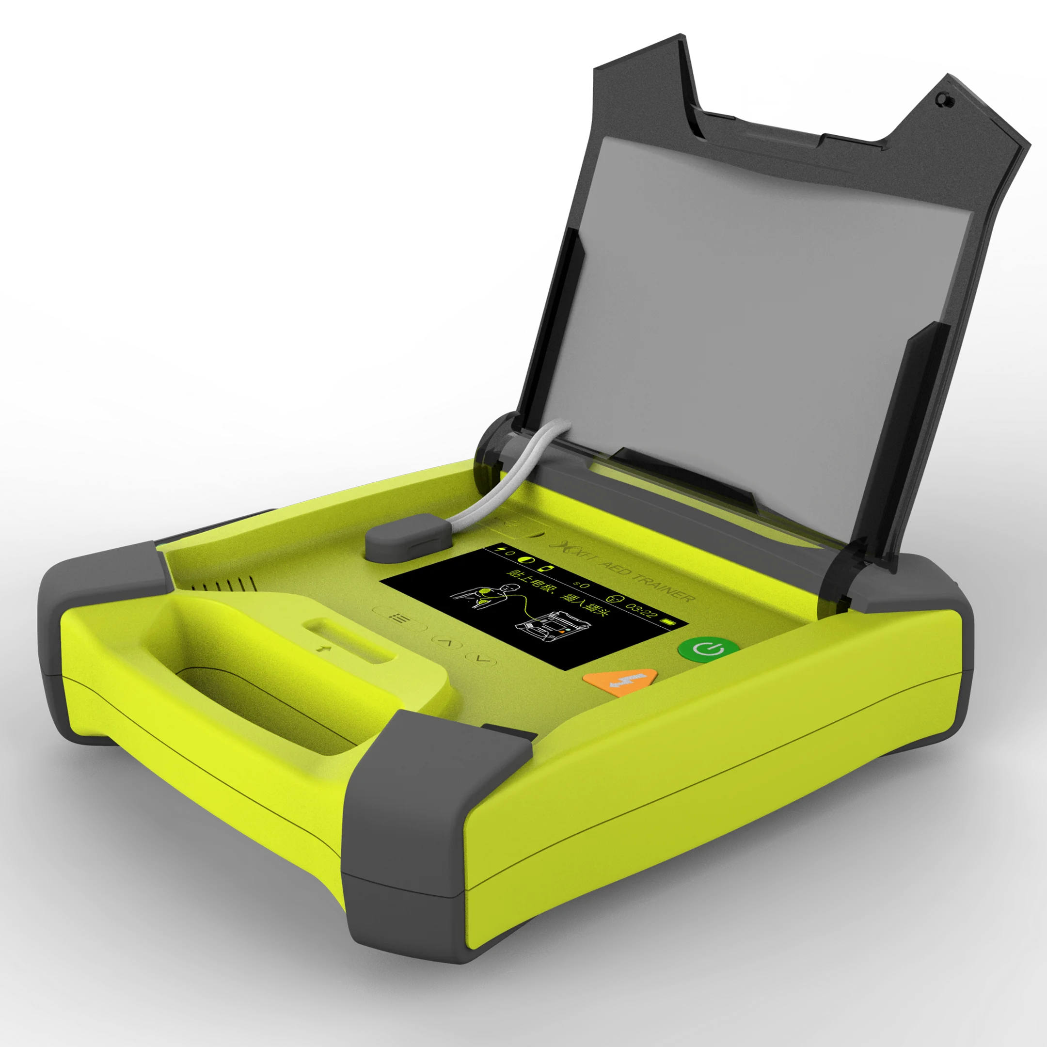 XFT-120G Automated External Defibrillator Portable AED Trainer with Realistic CPR Feedback