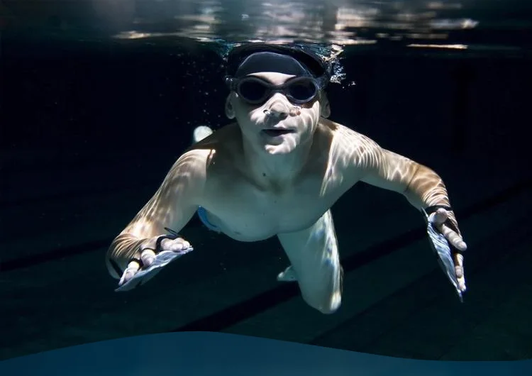 Детские HD очки для плавания с затычками для ушей, противотуманные, с защитой от ультрафиолета, детские очки для плавания