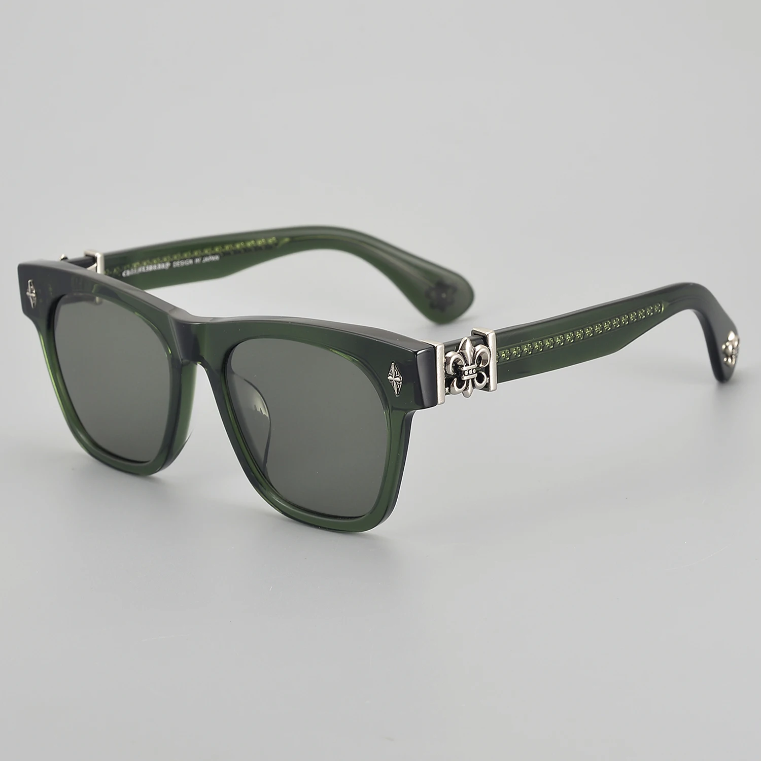 2024 Ray Dusk Light Shade Acetate Leopard Print Sunglasses display picture 2