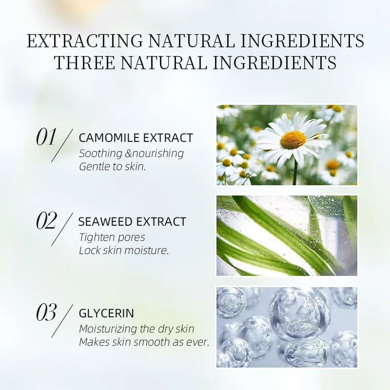 LAIKOU Face Deep Cleansing Exfoliating Smoothing Chamomile Peeling Gel