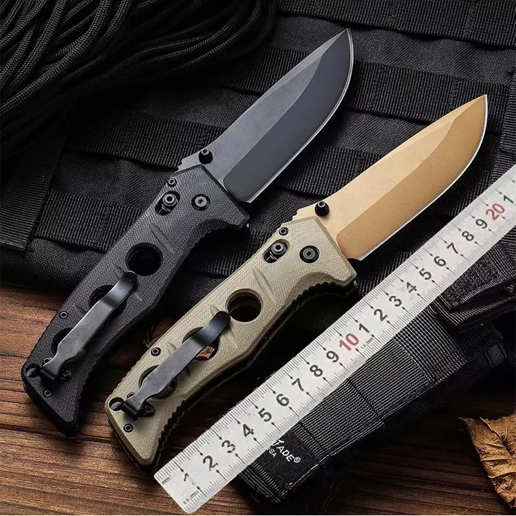 Adamas 275 Axis Manual Tactical Folding Knife G10 Handle Khaki Black ...