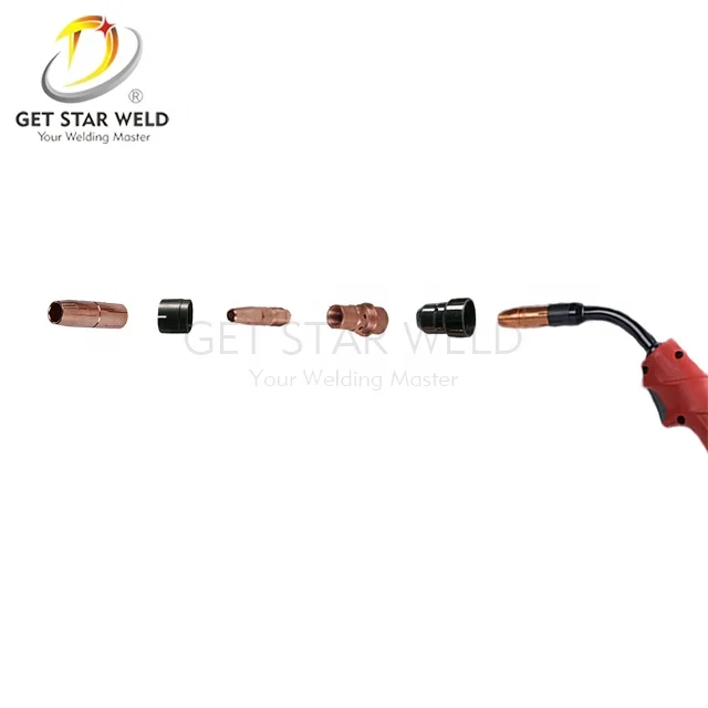 Get Star Weld Fronius Type Connector Aw5000  Complete Solder Mig Welding Torch
