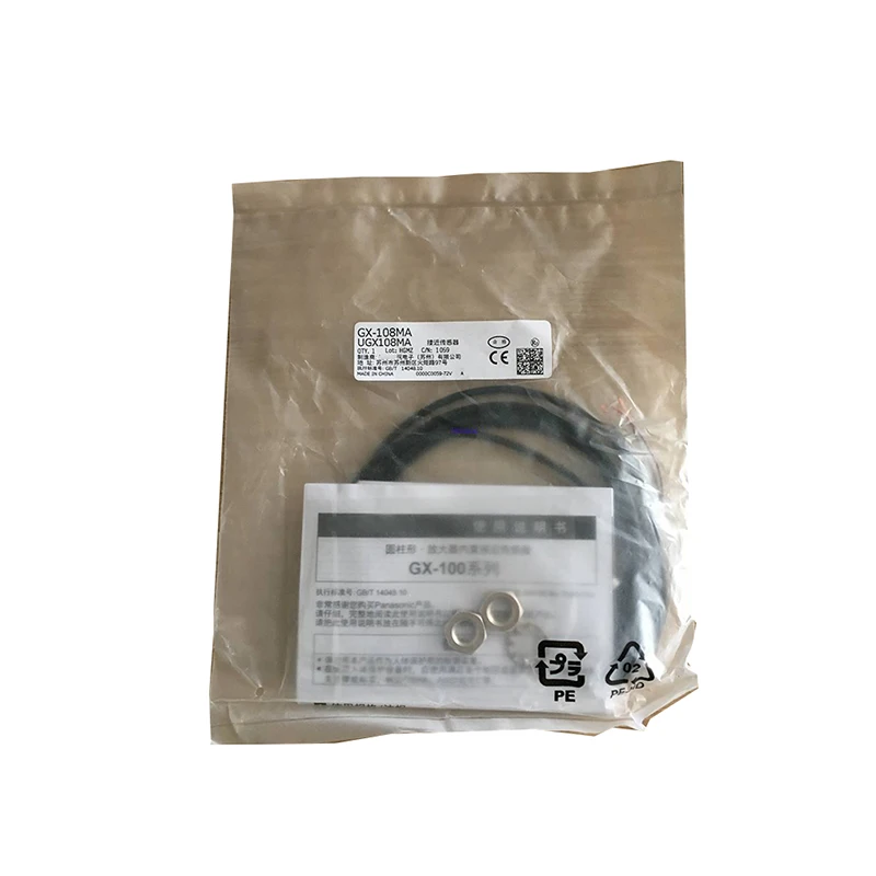 New Original GX‑108MA Proximity Sensor, GX SeriesUsed for metal object detection and position sensing in industrial automation equipment. It features high‑sensitivity detection, fast response speed and stable signal output.