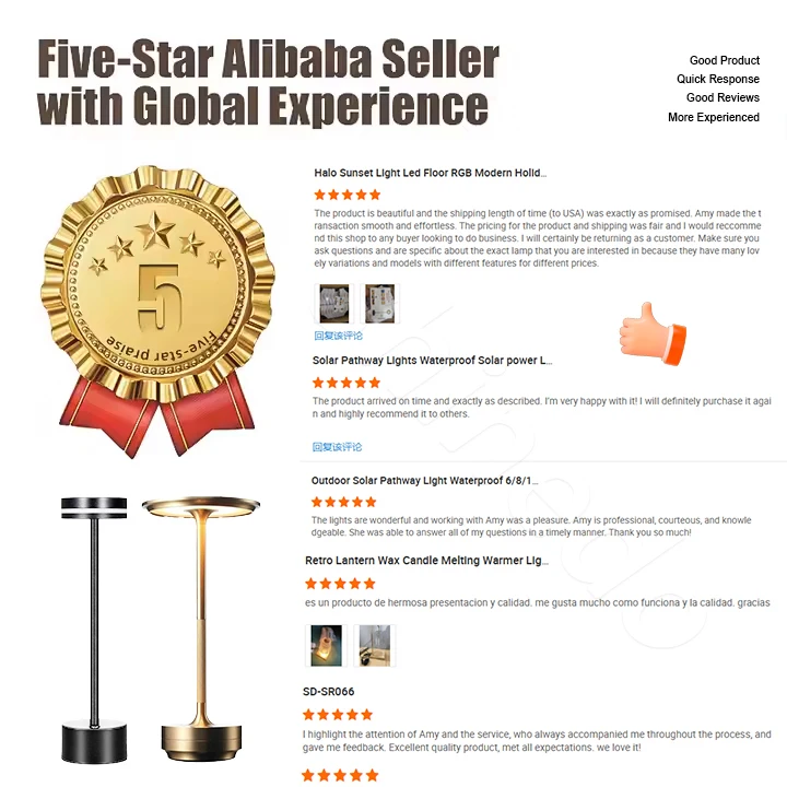 Rechargeable Crystal Portable Restaurant Touch Control Led Bar Table Lamp Cordless Hotel Luxury Modern Night Light Home Decor