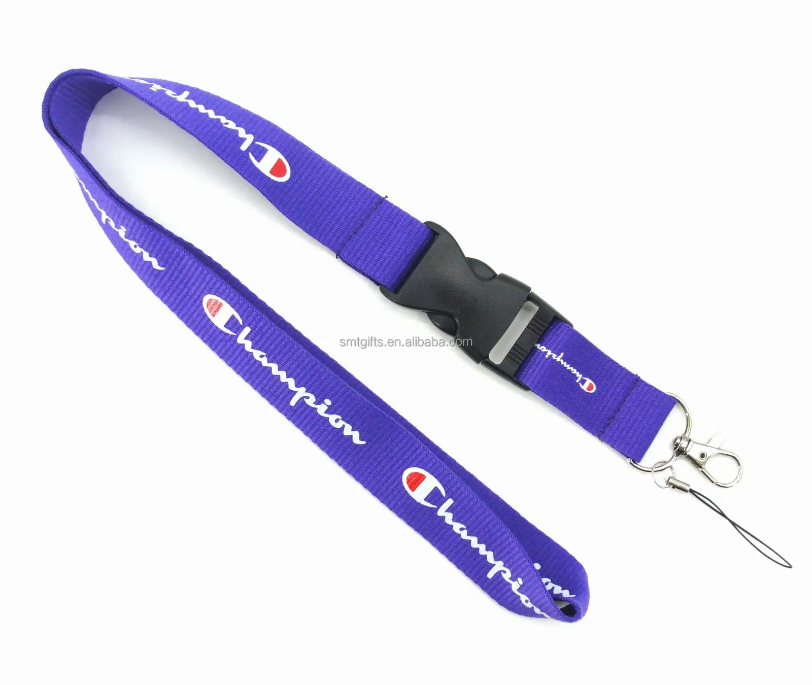 Wholesale Multicolor Detachable Keychain Champion Sports Neck Strap