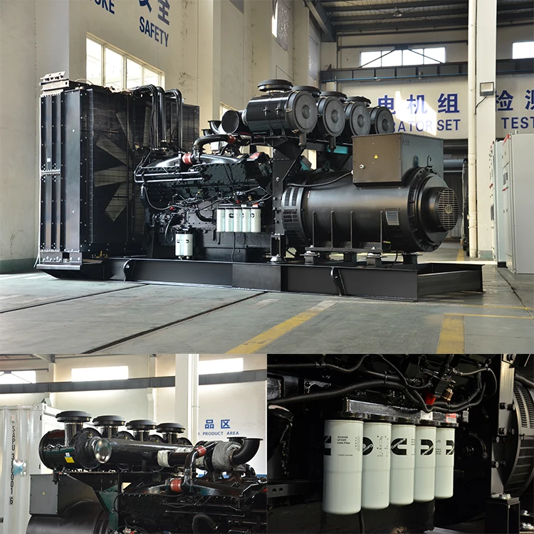 1.5 Mw diesel Generator Price With Cummins KTA50-G9 Generator 1500kw
