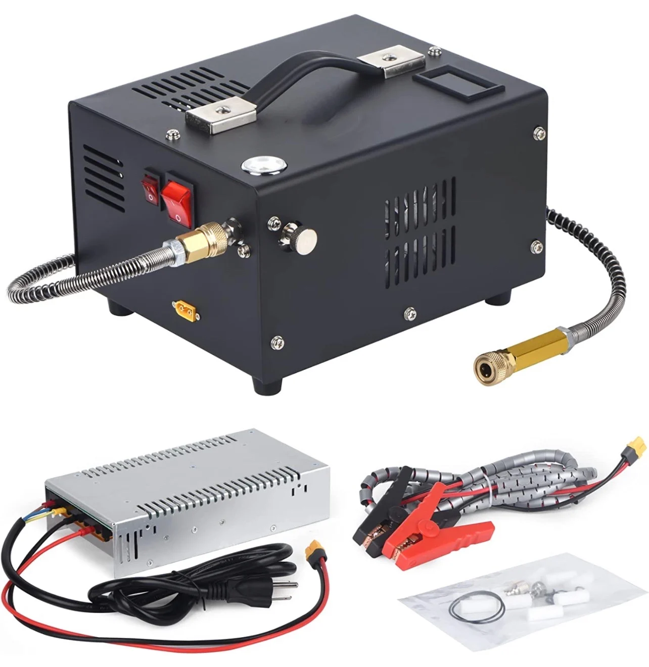 Pcp 12v 4500psi 300bar 30mpa Pcp Air Automobile Compressor Mini Pcp ...