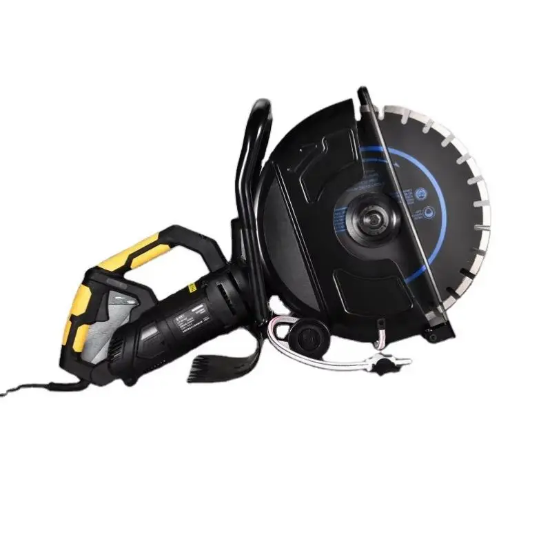 TEBAK Electric 220v Machine Road Cutter Concrete Cutter Building Wall Cutting Cement Pipe Cut off Machine