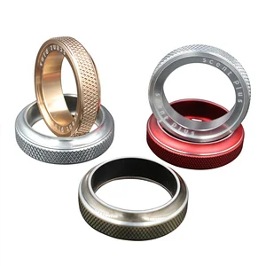 Customized CNC Machined Aluminum Alloy Automotive Parts Air Conditioning Control Switches Knobs Gear Levers Services Machining