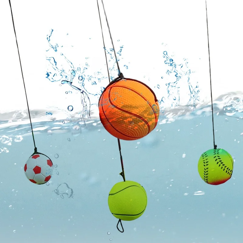 2023 Natural Rubber Foam Wrist Return Ball Handball Highelastic Rubber