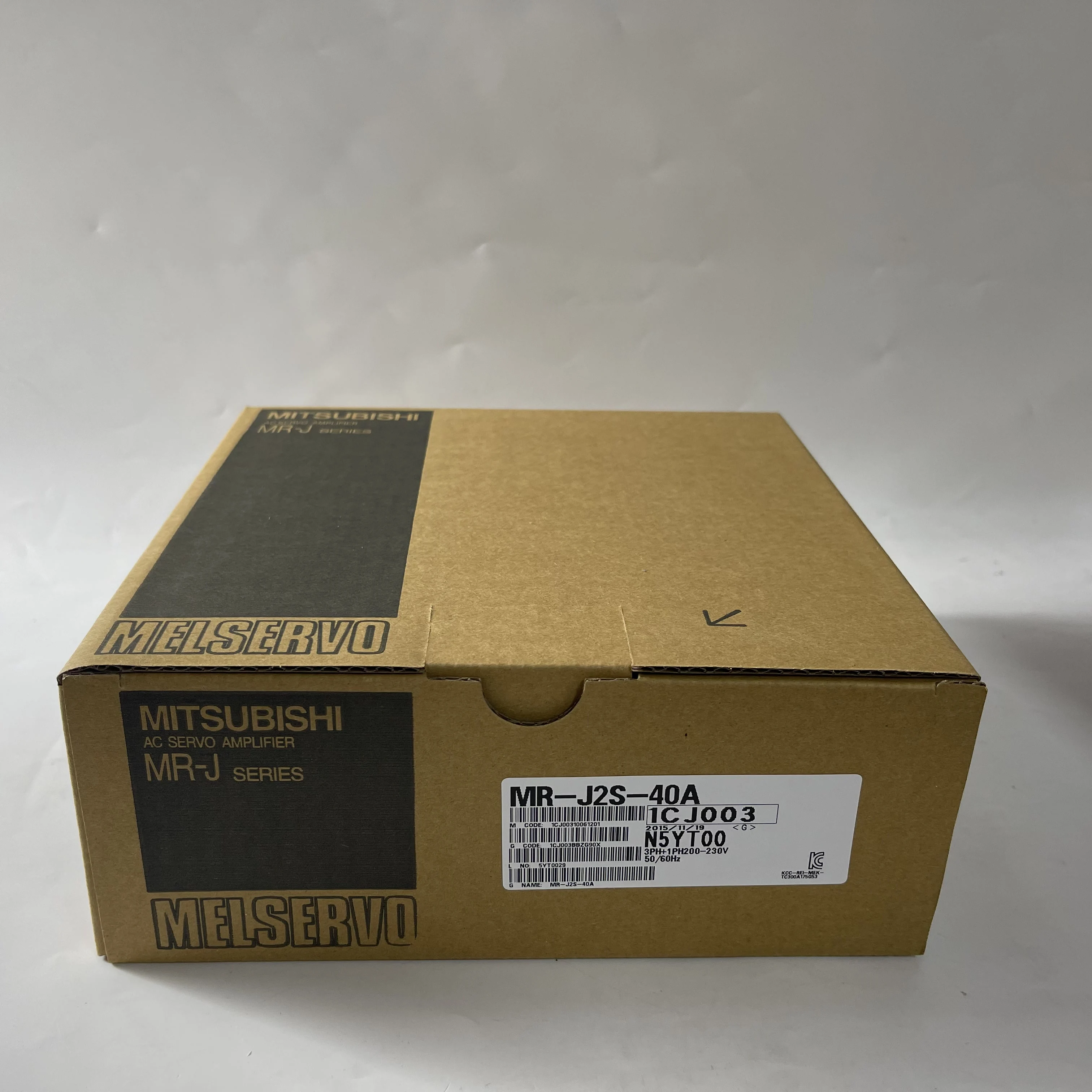 MITSUBISHI AC Servo Amplifier MR-J2S-40A MITSUBISHI AC Servo Amplifier MR-J2S-40A