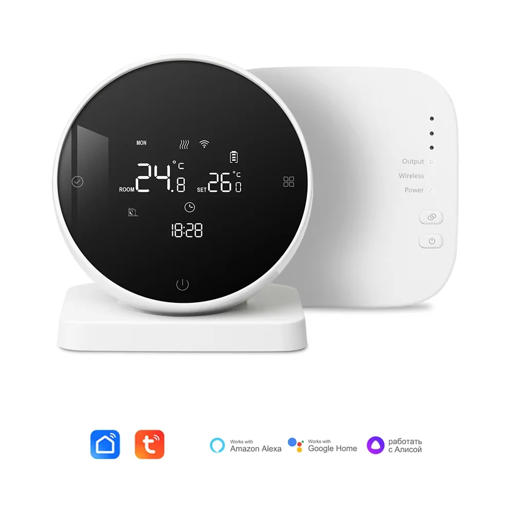 AvattoTuya Wifi Smart Thermostat Enables Remote Control of Gas Boilers and Underfloor Heating