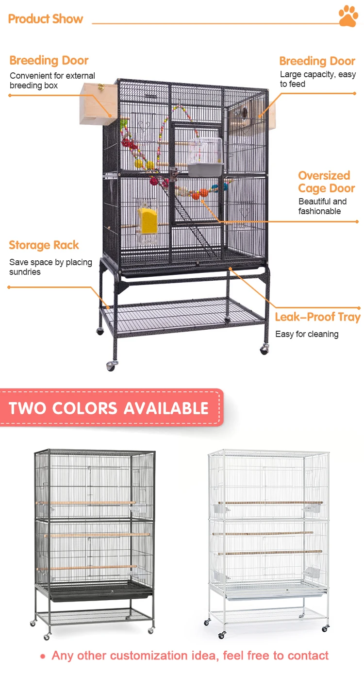 Picture of Custom Big Size Parrot Bird Cage - Sustainable & Stylish
