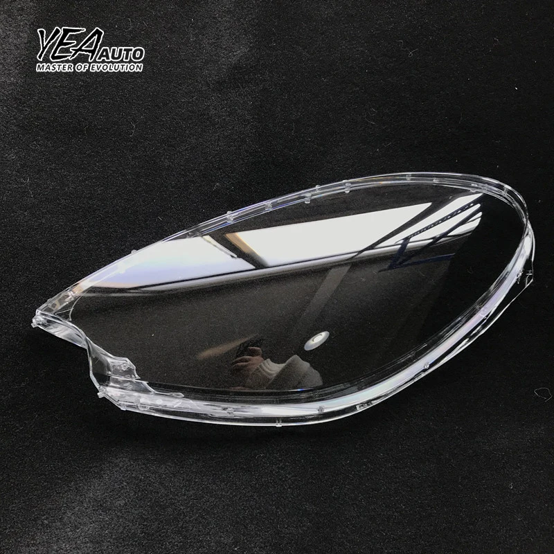 YEA AUTO Replacement Car headlight glass lampshade cover lens lamp for porsche macan 2014 - 2017 headlamp shade lens cover