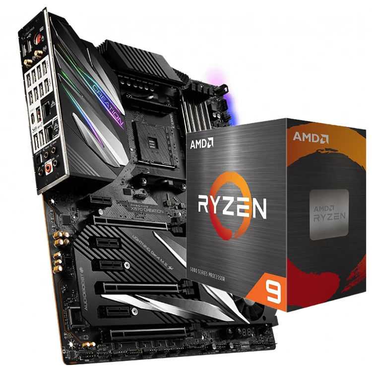 MSI PRESTIGE X570 CREATION Motherboard with Intel AX200, 128GB