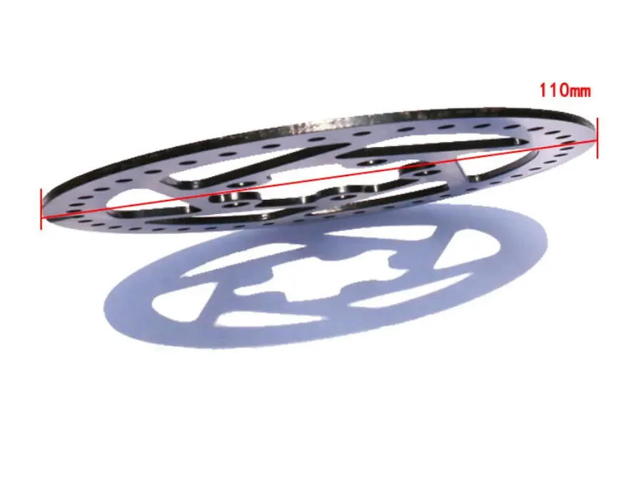 product new image 110mm rear wheel scooter disc brake pads xiaomi pro 2 electric scooter friction plates scooter parts for kickscooters-5