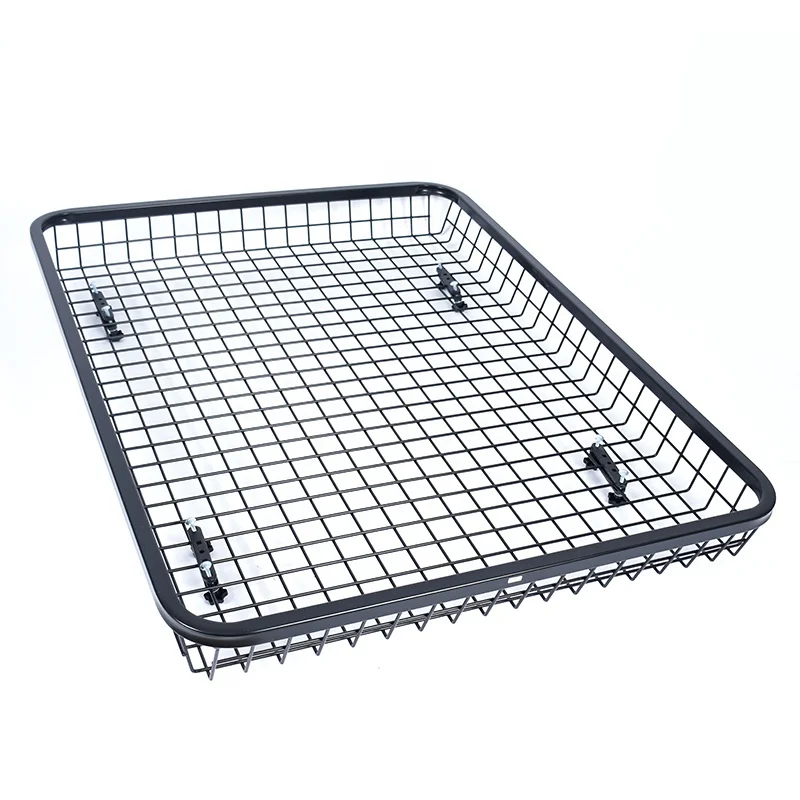 Large Loading Capacity Universal Steel Wire Car Roof Luggage Carrier Rack Basket for Suzuki